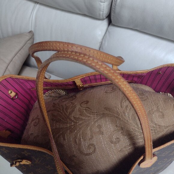 Beautiful Louis Vuitton Neverfull GM PEONY Interior Setโจ๐ - Picture 3 of 15